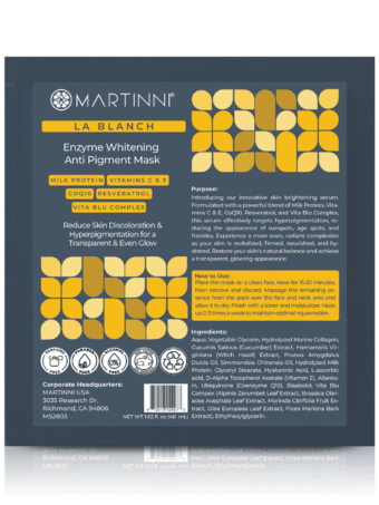Enzyme Whitening Anti Pigment Mask