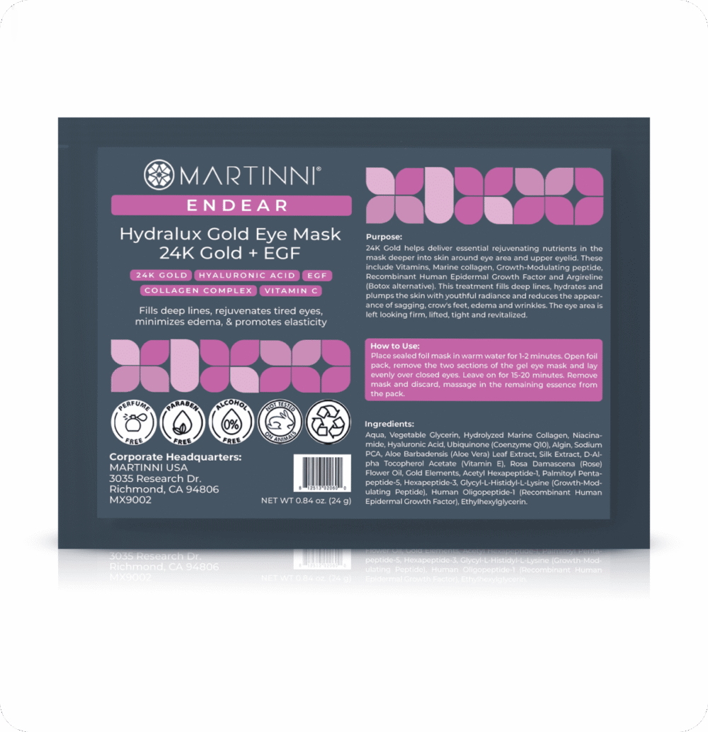 Hydralux Gold Eye Mask 24K Gold + EGF