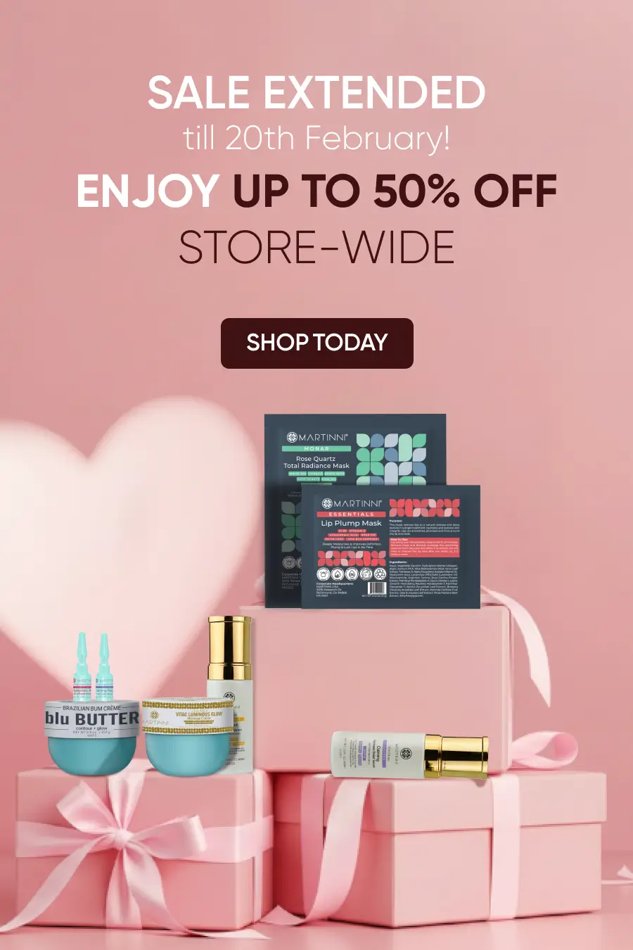 B2C - Valentine Sale Extended '26 Website Mobile Banner